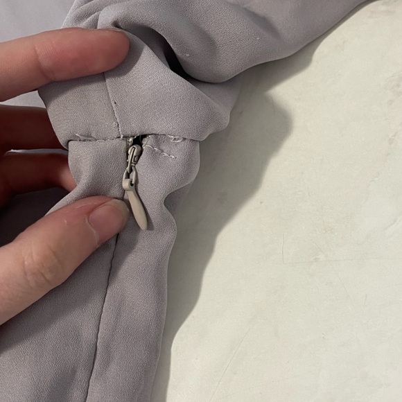 Lioness Gray Long Sleeve Romper Dress Size Small - Picture 7 of 7